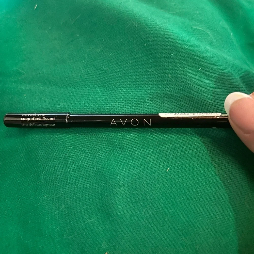 Avon over emerald eyeliner